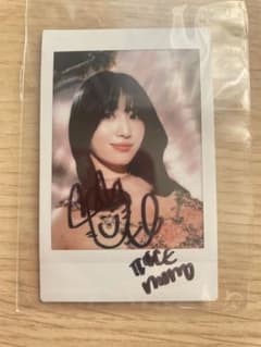 TWICE モモ直筆サイン入り チェキ ソロポラロイド - メルカリ