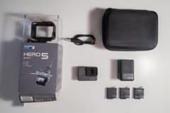 GoPro HERO5 BLACK バッテリー3つ、ハードポーチ付き！のサムネイル