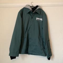 THRASHER スノーボード コーチジャケット グリーンのサムネイル
