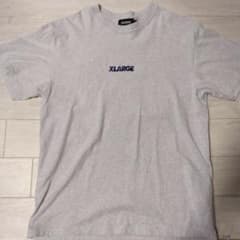 XLARGE Tシャツ グレー 刺繍ロゴのサムネイル