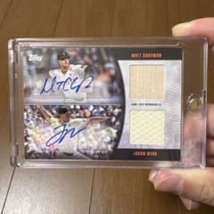 2025 Topps デュアルオートグラフレリックカード - メルカリ