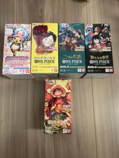 ワンピースカード5BOXセット、新たなる皇帝などのサムネイル