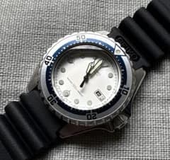 SEIKO 2625-0170-F 稼動良品 セイコーダイバークォーツ新品バンド 