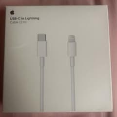 アップル USB-C Lightningケーブル MX0K2FE/A 1m 2mのサムネイル