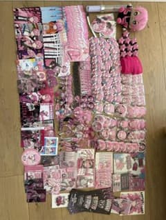 アンプタックカラーズ ケチャ グッズ 大量まとめ売り 缶バッジ うちわ