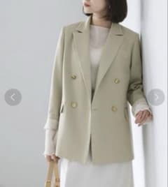 ノーブル 3.4万 新品タグ付 トリコチンピークドラペルジャケット