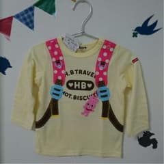 90 新品未使用 ミキハウス うさこTシャツ 長袖のサムネイル