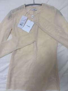 値下げ可能　CLANE SHEER MESH CREW NECK T 新品のサムネイル