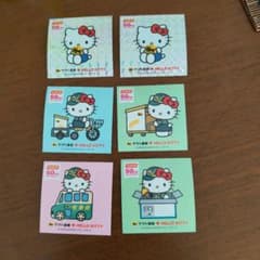 ハローキティ クロネコヤマト シール 6枚のサムネイル