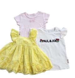 Tシャツ　ワンピース ３枚セット　GAP ポール&ジョー　80 90cmのサムネイル