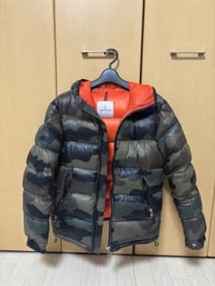 値下げ不可》MONCLER カモフラージュ ダウンジャケット - メルカリ