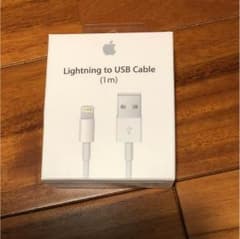 Apple 純正品 lightningケーブルのサムネイル