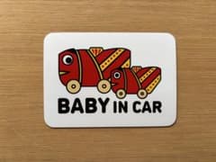 【オリジナル】ベビーステッカー　車用のサムネイル