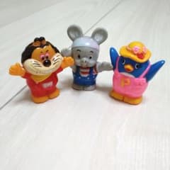 じゃじゃまるぴっころぽろり 指人形 にこにこぷん レトロ - メルカリ