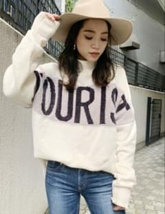 GYDA TOURISTモールジャガードニットTOPSのサムネイル