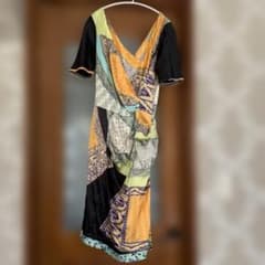ETRO エトロ ひざ丈ワンピース イタリア製 46 - メルカリ