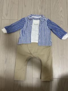 branshes ロンパース 80cm ストライプのサムネイル