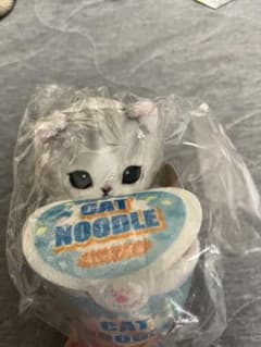 mofusand にゃんこが見守るデスクトップひっかけぬいぐるみ(カップ麺)のサムネイル