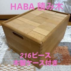ドクスピール HABA 積み木 つみき 直方体 木製 ケース付き216個 - メルカリ