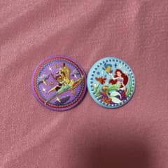 ディズニー 刺繍缶バッジ 2個セットのサムネイル