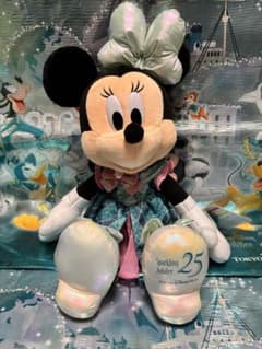 ぬいぐるみ】 ディズニー 25周年 スパークリングジュビリー ミニー
