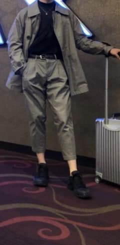 kolor 19ss セットアップ (18aw ガンクラブチェックコート色違い 