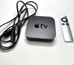 ❥道3170Apple TV 第3世代 A1469 リモコン・ケーブル・元箱付き Apple TV 第3世代 A1469 リモコン・電源ケーブル付 動作品 - メルカリ