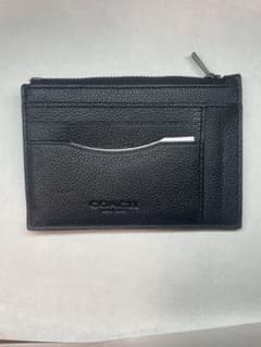 【新品未使用】COACH カードケース ブラックのサムネイル