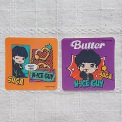 TinyTAN 허니 버터 센 오리지널 씰 SUGA 2 종 세트