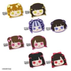 きゅるりんってしてみて ラバーヘアクリップ 8種コンプリートセットのサムネイル