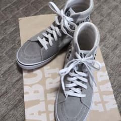 VANS　グレー ハイカットスニーカーのサムネイル