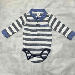 H&M 襟付きロンパース 74のサムネイル