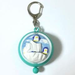 ポケットクリッター ゼンマイ キーホルダー ペンギン レトロ