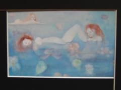 レオノール・フィニ「沐浴する女たち」、希少画集より、状態良好 レオノール・フィニ「沐浴する女たち」、希少画集より、状態良好