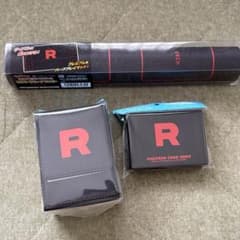 ポケモンカード ロケット団 プレイマット デッキケース セット - メルカリ
