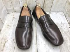 PRADA ローファー 黒 25.5cm 革靴 ビジネス ドレス 男 箱付のサムネイル