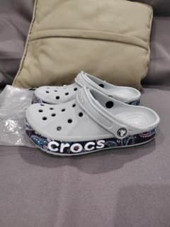 クロックス サンダル バヤバンド CROCS グレー 27cmのサムネイル