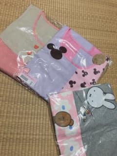 保育園や幼稚園の先生エプロン3枚セットのサムネイル