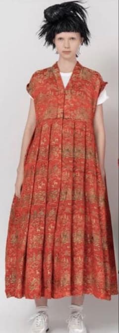 コムデギャルソン コムデギャルソン 刺繍ワンピース チャイナ コムデギャルソン コムデギャルソン 刺繍ワンピース チャイナ - メルカリ