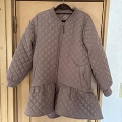 アンドラブLLサイズ キルティングジャケット ベージュのサムネイル