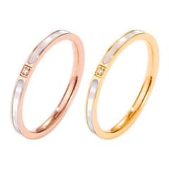 白蝶貝リング 指輪のサムネイル