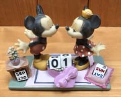 美品❣️ディズニー　万年　カレンダー　ミッキー　ミニーのサムネイル
