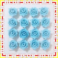樹脂粘土薔薇パーツ[薄水色]のサムネイル