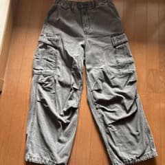 GU カーゴパンツ ブラック メンズ Sのサムネイル
