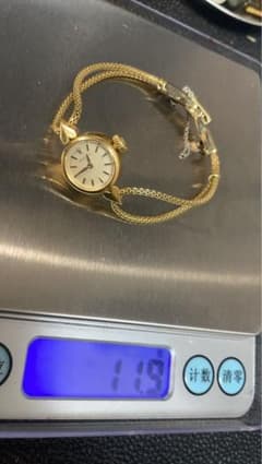 ロレックス、Rolex手巻時計、18k、普通動いています。古董，手巻き時計