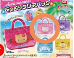 サンリオキャラクターズ ぷっくりクリアバッグ ハローキティBのサムネイル