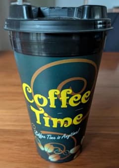 [カナダ:トロント]Coffee Time タンブラー 蓋付きのサムネイル