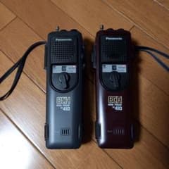 Panasonic RJ-410 トランシーバー 8CH 防雨 2色セット Panasonic RJ-410 トランシーバー 8CH 防雨 2色セット - メルカリ