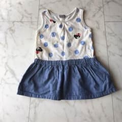 ダブルB☆ワンピース☆80cmのサムネイル