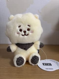 BT21 RJ 글렌 체크 봉제인형 #1